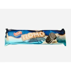 Galleticas Romo / Chocolate y Relleno Sabor Vainilla 
