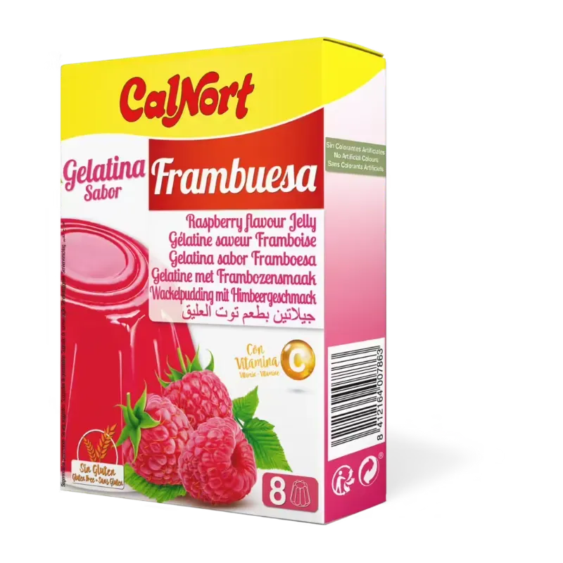 Gelatina Sabor Frambuesa 170 g