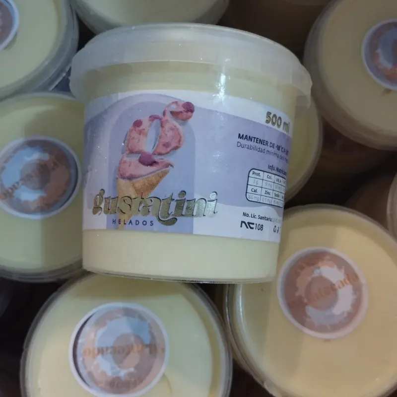 Helado Gustatini / Mantecado 500 ml
