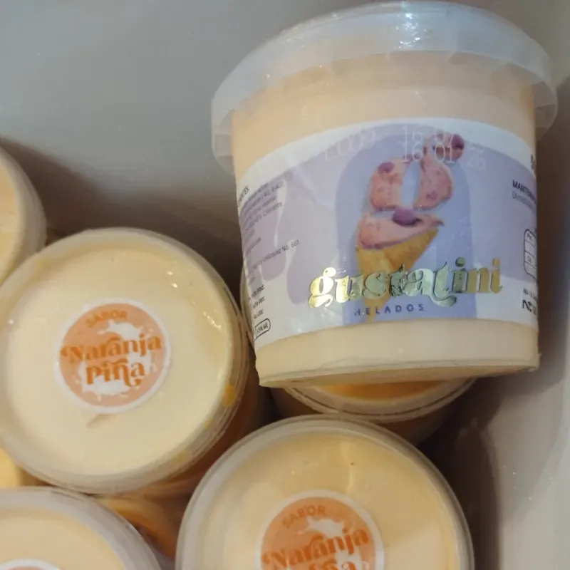 Helado Gustatini / Naranja Piña 500 ml