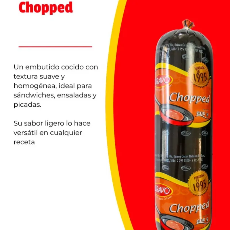 Jamón Chopped, 800 g