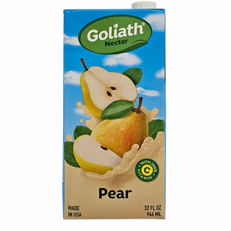 Jugos Goliath/ Pera 