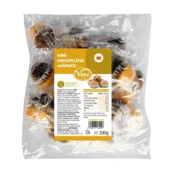 Mini magdalenas chocolate 