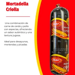 Mortadella Criolla Bravo, 800 g