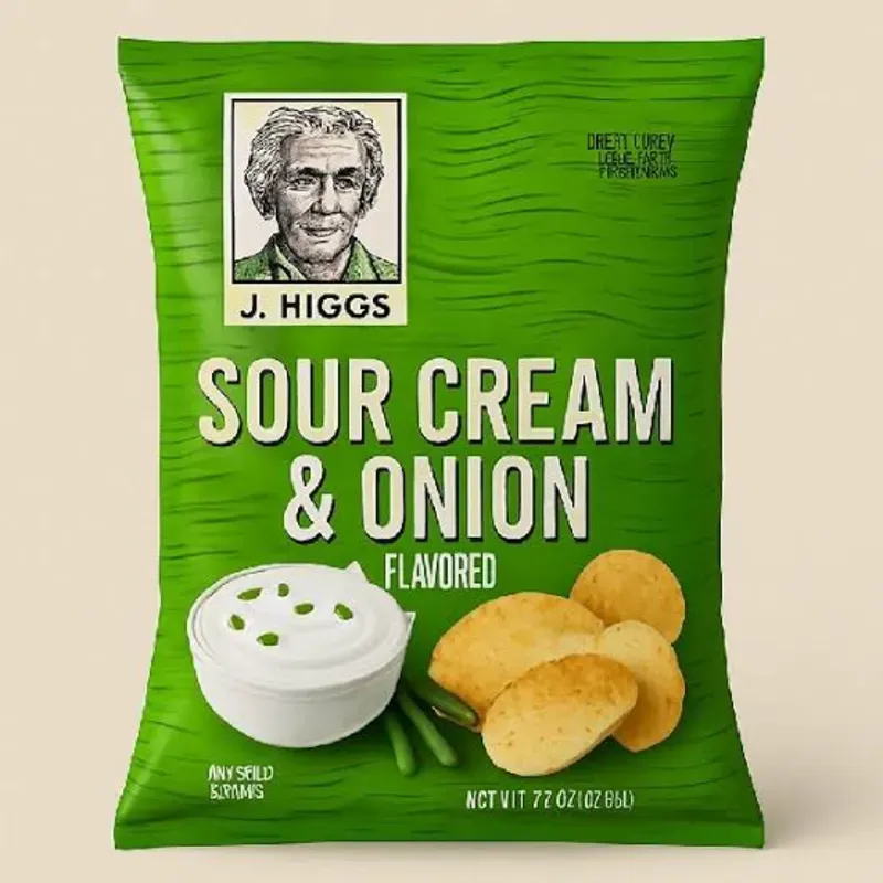 Papitas Fritas J. Higgs / Crema Agria y Cebolla 