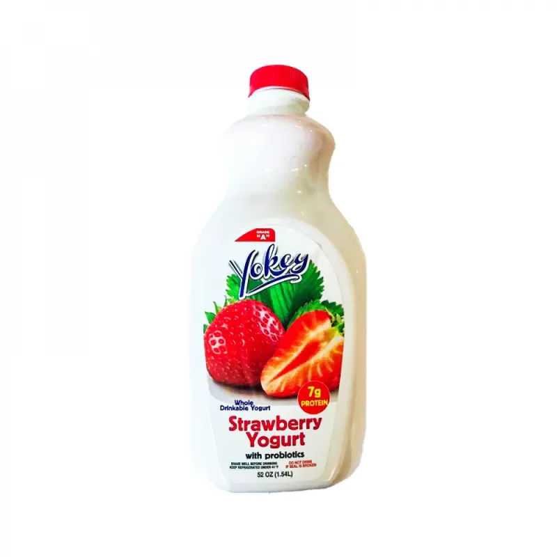 Yogurt Probiótico Yokey/ Fresa 1.5 L