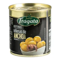 Lata de aceituna rellenas de anchoas