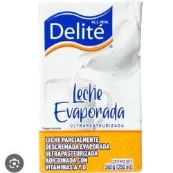 Leche evaporada 