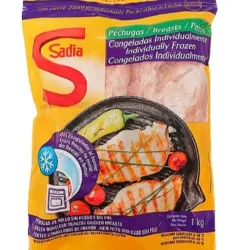 Pechuga sin piel y sin hueso Sadia