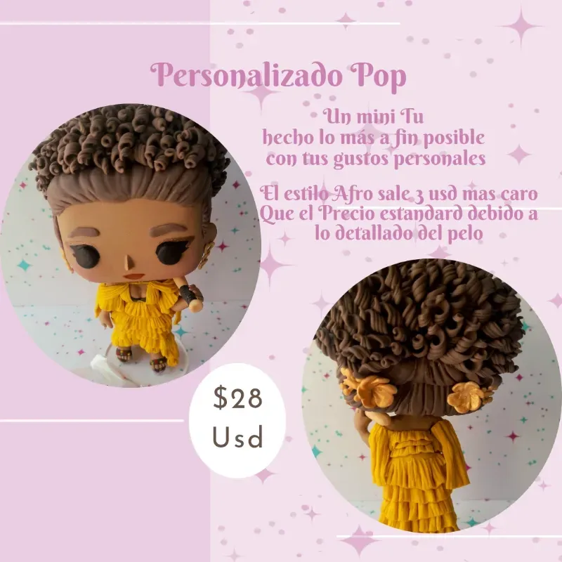 Funko Pop personificacion/Afro