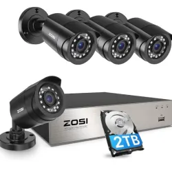 Kit de 4 Cámaras 8CH 2TB