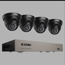 Kit de 4 Cámaras Domo 8CH (SIN DISCO DURO)