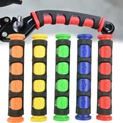 Funda Protectora De Silicona Para Manillar De Motos 