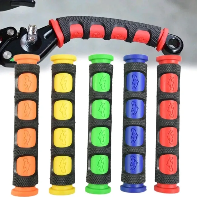 Funda Protectora De Silicona Para Manillar De Motos 