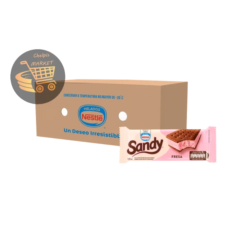 Bocadito de helado Sandy Fresa 125ml