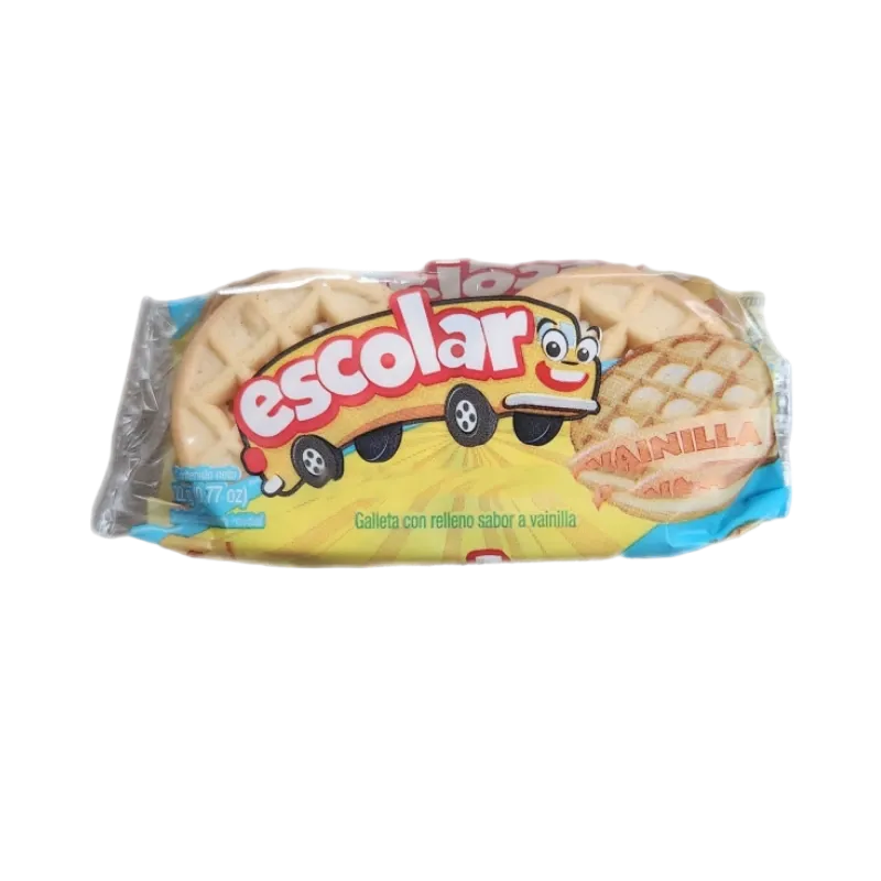 Galletas Escolar Vainilla 22g