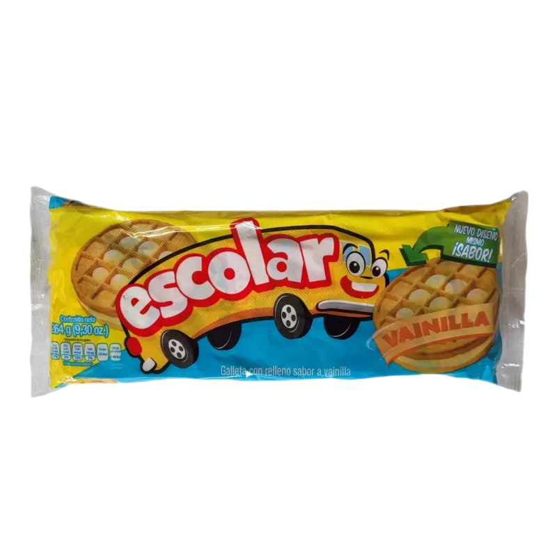 Galletas Escolar Vainilla 264g