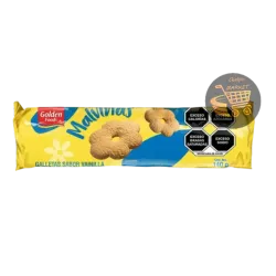 Galletas Malvinas Vainilla 140g