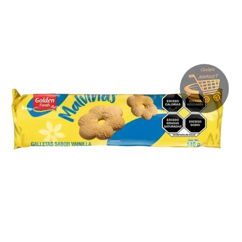 Galletas Malvinas Vainilla 140g