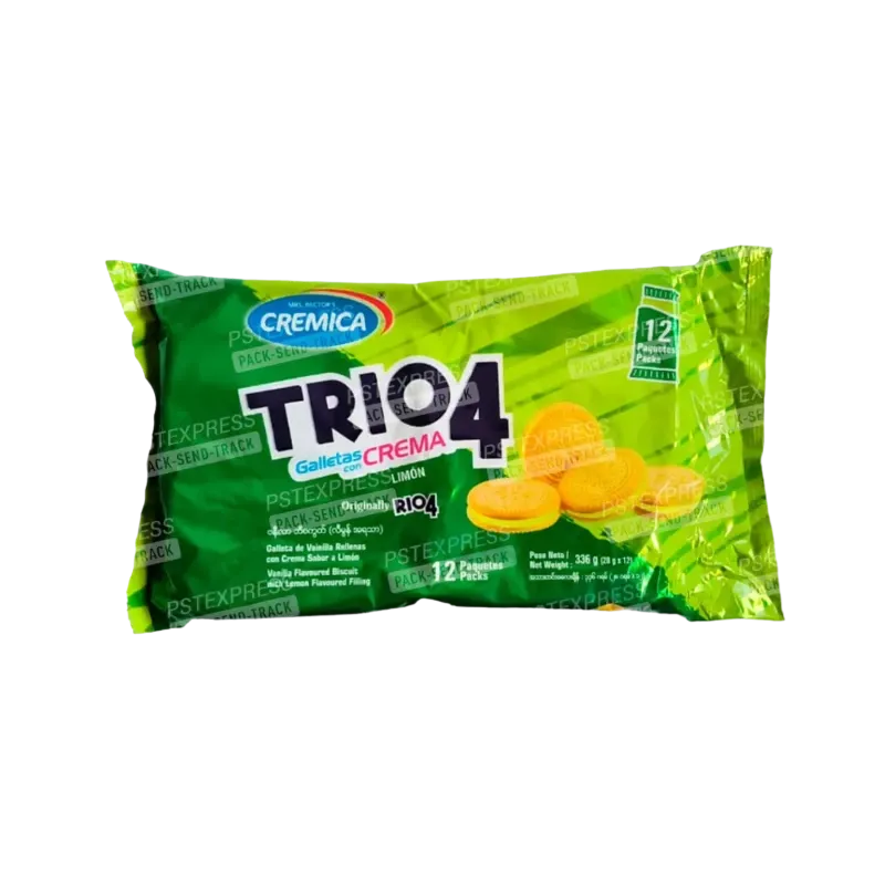 Galletas Trio4 Limón 336g