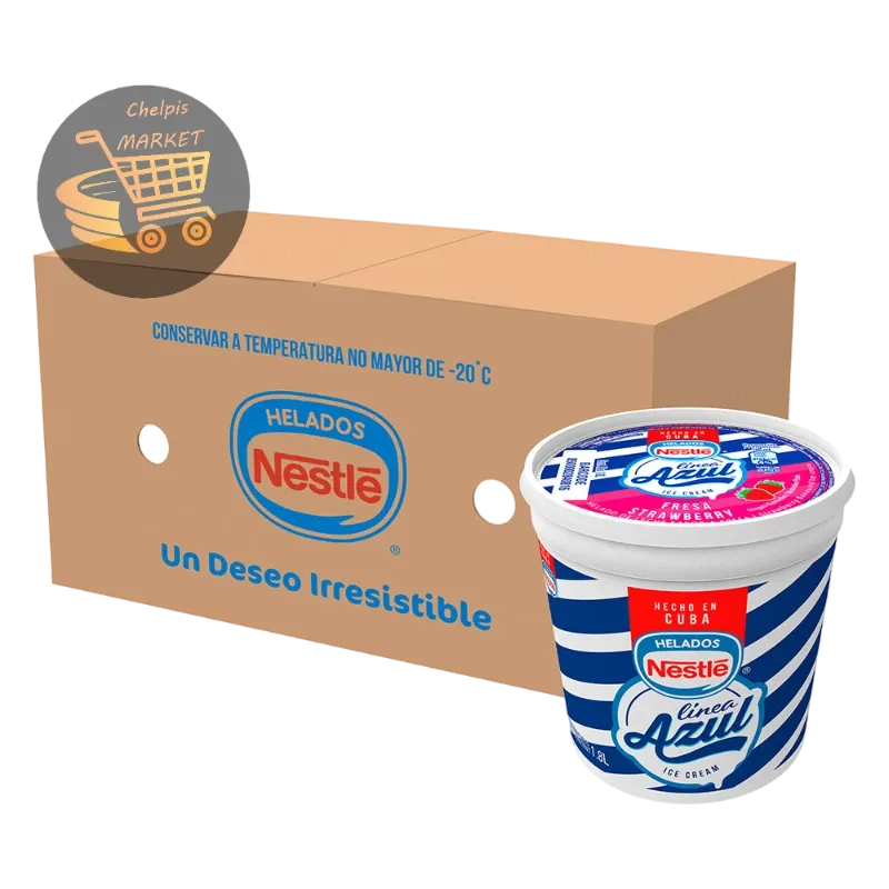 Helado Nestle Fresa Pote 1.8L