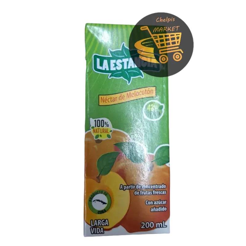 Jugo La Estancia Melocotón 200ml