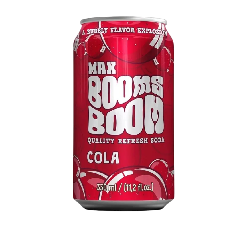 Refresco Booms Boom Cola 330ml 