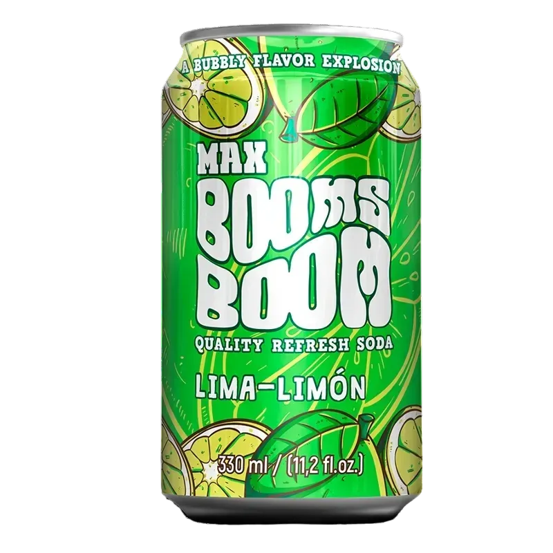 Refresco Booms Boom Limón 330ml 