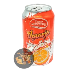 Refresco Ciego Montero Naranja 355ml