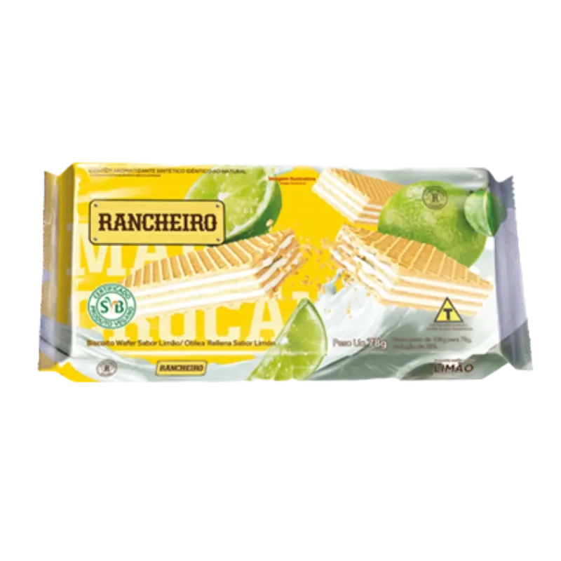 Wafer Rancheiro Limón 78g