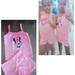 Conjunto Minnie 🌸