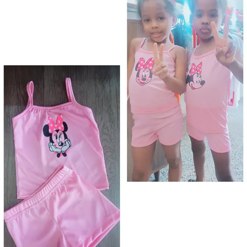 Conjunto Minnie 🌸