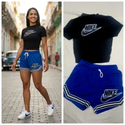 Conjunto Nike 💙🖤