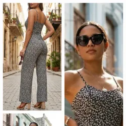 Enterizo pantalón 🤍🖤