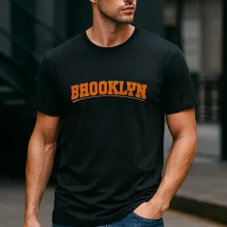 Camiseta negra con mangas