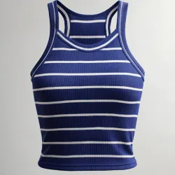 Top de tirantes a rayas