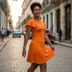 Vestido princesa 🧡