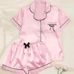 Pijama Rosado Talla S 