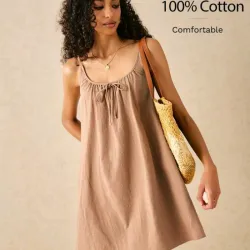Vestido Marrón claro de verano 
