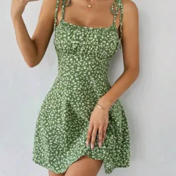 Vestido verde de verano 