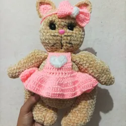 Amigurumi de gata