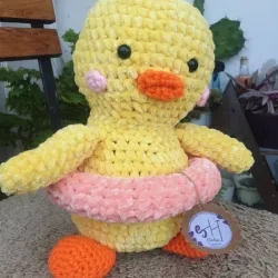 Amigurumi de pollo