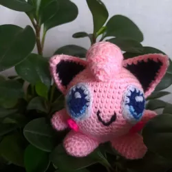 Amigurumi de Pokémon Jigglypuff