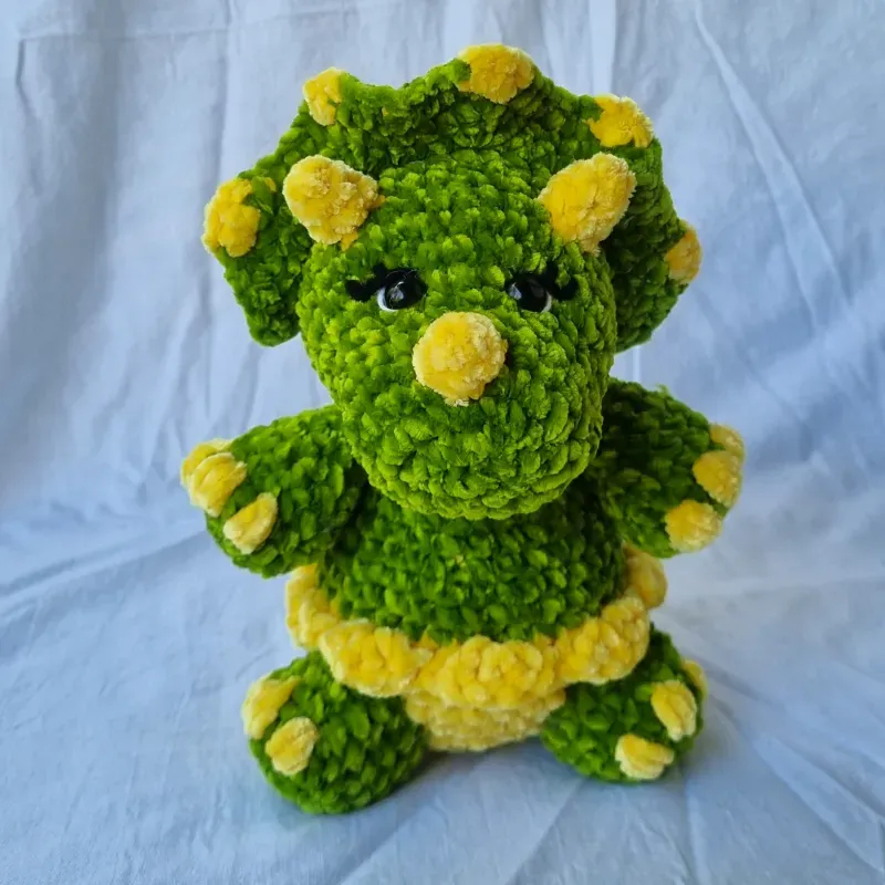 Amigurumi dinosaurio