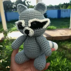 Amigurumi mapache 🦝