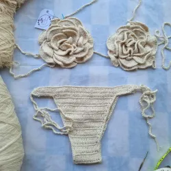 Bikini copa de flor