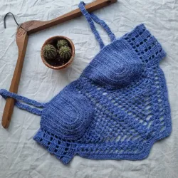 Blusa estilo corset sencilla