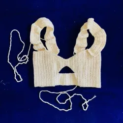 Blusa mangas de vuelos