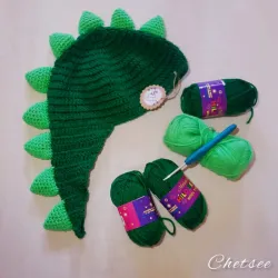 Gorro de dinosaurio