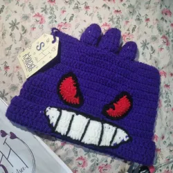 Gorro de pokemon Gengar